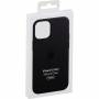 Apple - Apple iPhone 12 mini Silicone Case with MagSafe - Black