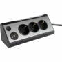  "Rev-LIGHT SOCKET 3-fach Steckdosenleiste + 2x USB-Rev-Hardware/Electronic"