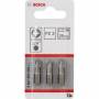 Bosch - - Schraubendreher-Bit - f�r Edelstahl, Weichholz - 3 St�cke - pozidriv - PZ3 - Inbus - L�nge: 25 mm (2607001562)