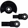 Bosch - Accessories 2607017323 PMF Multifunktionswerkzeug-Zubehr-Set 3teilig 1 Set
