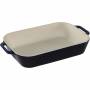 Staub - Auflaufform Keramik, dunkelblau, 34x24x7.6