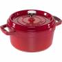 Staub - La Cocotte 20cm rund, rot, Gusseisen