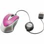 Verbatim - Go Mini Optical Travel Mouse Hot Pink 49021