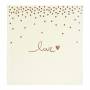 Goldbuch - Raining Hearts Pfirsich 30x31 60 weie S. Hochzeit 08015