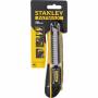 Stanley 0-10-481 Schwarz -Gelb Abbrechmesser Teppichmesser - Cutter FATMAX mit Magazin, 18mm, Teppichmesser