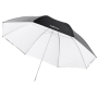  "Walimex-Walimex 2in1 Reflex-& Durchlichtschirm wei, 109cm-Walimex-Hardware/Electronic"