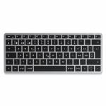 Satechi - Slim X1 Bluetooth Keyboard-CH (Swiss) [DE-Version, German Keyboard]