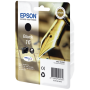 Epson - 16 - 5.4 ml - negro - original - cartucho de tinta - para WorkForce WF-2010, 2510, 2520, 2530, 2540, 2630, 2650, 2660, 2750, 276 [EURO-Version]