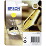 Epson - 16 Tintenpatrone gelb Standardkapazitt 3.1ml 165 Seiten 1-pack blister ohne Alarm (C13T16244010) [EURO-Version]