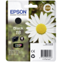 Epson - 18 - Schwarz - Original - Tintenpatrone - fr Expression Home XP-212, 215, 225, 312, 315, 322, 325, 412, 415, 422, 425 (C13 [EURO-Version]