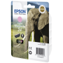 Epson - 24 - Hell Magenta - Original - Blisterverpackung - Tintenpatrone - fr Expression Photo XP-55, XP-750, XP-850, XP-860, XP-9 [EURO-Version]