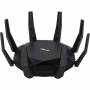 Asus - ASUS RT-AX89X - Wireless Router 8-Port-Switch - 10GbE - WAN-Ports: 2 - Wi-Fi 6 - Dual-Band (90IG04J1-BM3010)