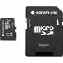 Agfaphoto - MicroSDXC UHS-I 64GB High Speed Class 10 U1 + Adapter