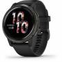 Garmin - Venu 2 - 45 mm - schwarz - Sportuhr mit Band - Silikon - schwarz - Handgelenkgre: 135-200 mm - Anzeige 3.3 cm (1.3