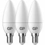 Gp Batteries - 1x3 GP Lighting LED B35 Kerze E14, 4,9W (40W) 470lm GP 087823 [DE-Version]