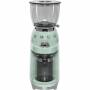 Smeg - CGF01PGEU, Mhle mit Mahlwerk, 350 g, Kegelmahlwerk, Edelstahl, 450 RPM, Grn