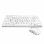 Rapoo Desktop Wl 8000m Deskset White-green German, Wireless 3