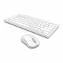 Rapoo Desktop Wl 8000m Deskset White-green German, Wireless 2