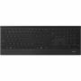 Rapoo - E9500M Multi-Mode-Tastatur Kabellos, ultraflach, Schwarz [DE-Version, German Keyboard]