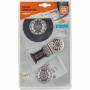 Fein 35222967110 Combo Sl Renovation Multifunktionswerkzeug- - Combo Renovation - Set Sgeblatt und Spachtel - 3 Stcke - Starlock