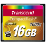Transcend - Compact Flash 16GB 1000x