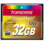 Transcend - Compact Flash 32GB 1000x