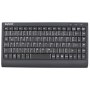 Keysonic - KeySonic TAS ACK-595C+ Corded (DE) MINI Tastatur SoftSkin sw [DE-Version, German Keyboard]