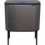 Brabantia - 316043, 33 l, Rechteckig, Platin, Kunststoff, Manuell, Belgien