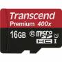 Transcend - 16 GB Transcend SDHC UHS1 带适配器的 SD microSD 卡