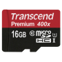 Transcend - microSDHC 16GB Class 10 UHS-I 400X