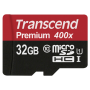Transcend - microSDHC 32GB Class 10 UHS-I 400X