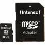 Intenso - SD MicroSD Card 8GB Intenso Class10 inkl. SD Adapter