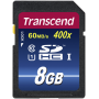 Transcend - Transcend 8GB SDHC Class 10 UHS-I 8GB SDHC Clase 10 memoria flash