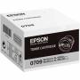 Epson - 0709 - Schwarz - Original - Tonerpatrone - fr WorkForce AL-M200DN, AL-M200DN Double pack bundle ETD, AL-M200DW, AL-MX200DN [EURO-Version]