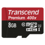 Transcend - microSDHC 8GB Class 10 UHS-I 400X