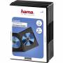 Hama - 1x5 Hama DVD-Doppel-Leerhlle schwarz 51294
