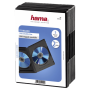 Hama - 1x5 Hama DVD-Doppel-Leerhlle schwarz 51294