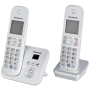 Panasonic - Panasonic KX-TG6822GS pearlsilver