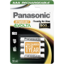  "Pile E Batterie Ricaricabili-Blister4 Ministilo Aaa Ric. 900 mAh-Panasonic-Accessories"