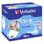 Verbatim - 1x10 Verbatim Data Life Plus JC CD-R 80/700MB，52x，可打印