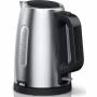 Braun - Braun WK 1500 bouilloire 1,7 L 2200 W Noir, Acier inoxydable