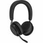 Jabra - Headset Evolve2 75 UC Duo, inkl. Link 380a & Ladestat.