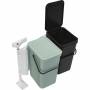 Brabantia - Sort & Go Abfallbehl. 2 x 12 L Dark Grey & Jade Green