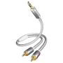 In -Akustik - in-akustik Premium Audio Kabel 3,5 mm Klinke - Cinch 1,5 m