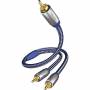 In -Akustik - in-akustik Premium Y Subwoofer Kabel Cinch - 2x Cinch 5,0 m