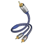  "In - Akustik-in-akustik Premium Y Subwoofer Cable Cinch - 2x Cinch 5,0 m-In - Akustik-Hardware/Electronic"