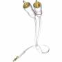 In -Akustik - in-akustik Star Audio Kabel 3,5 mm Klinke - Cinch 5,0 m