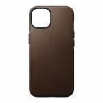 Nomad - Modern Leather Case iPhone 14 Rustic Brown