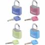 Master Lock - Master Lock 4 Vorhngeschlsser 3-Stift-Zyl. 20mm 9120EURQCOLNOP