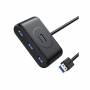 Ugreen - Hub USB 3.0 A 4-Ports Black 1M
